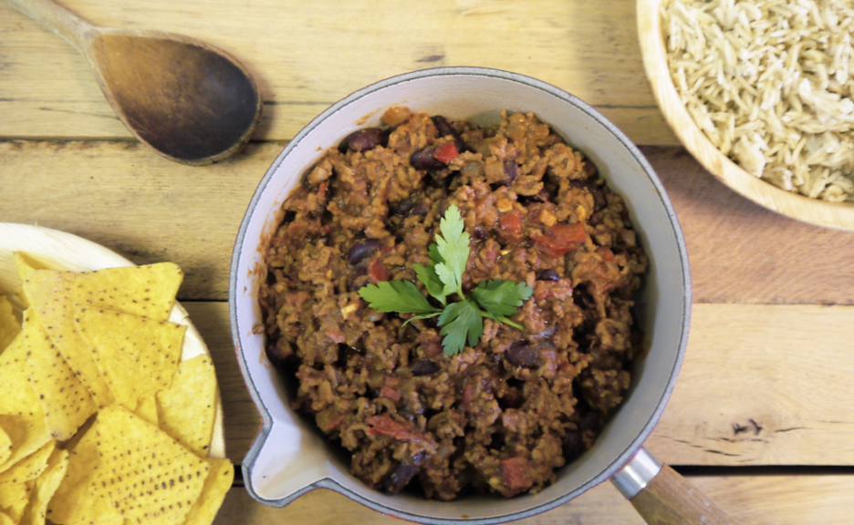 chilli con carne (serves 4)