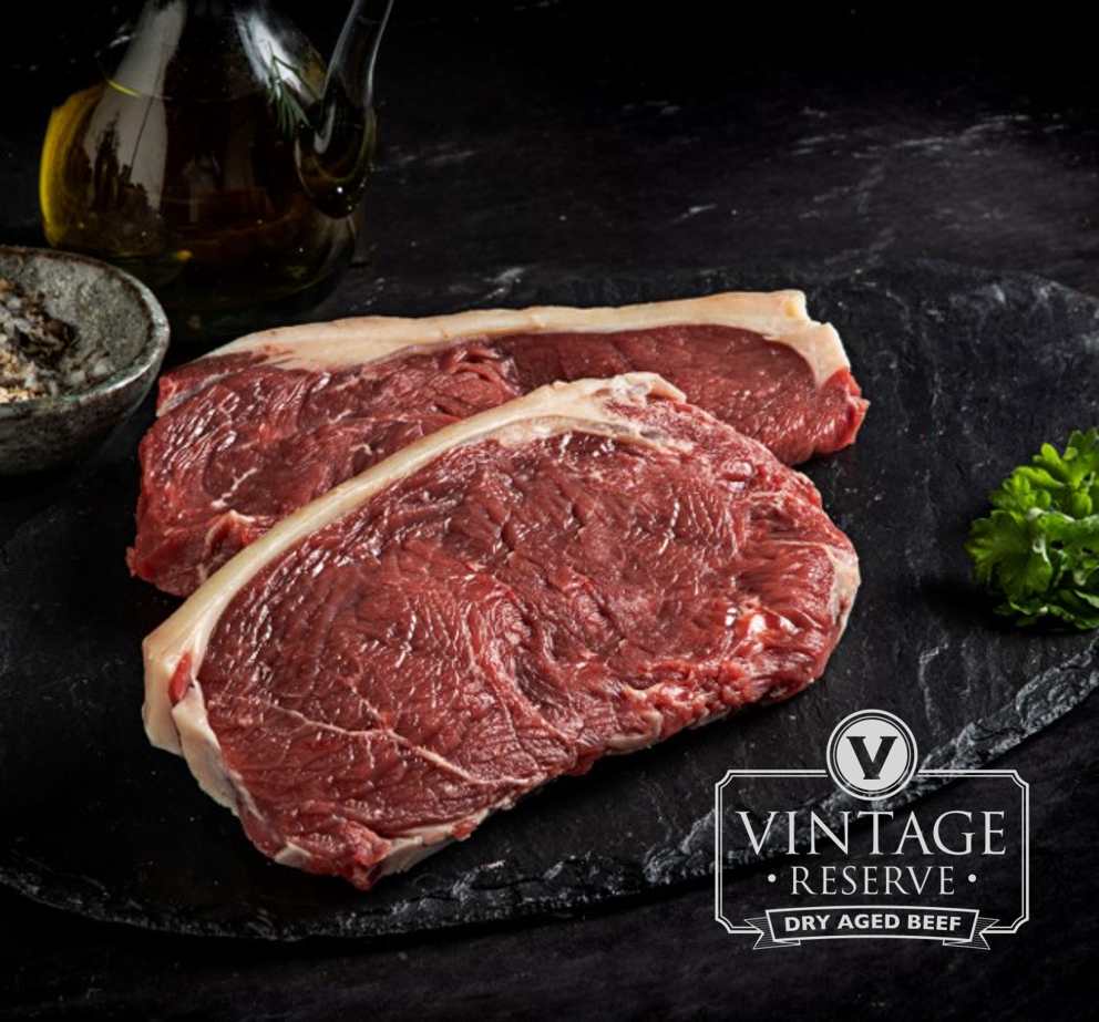 Striploin Steaks 2 X 8oz Dry Aged The Premium Butcher