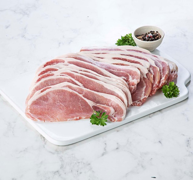 Unsmoked Rashers Large Pack 2.27kg