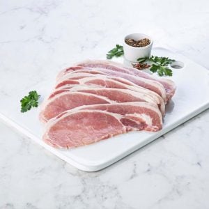 Unsmoked Rashers  500g