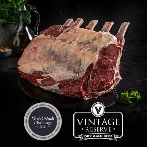 French Dressed 5 Bone Rib of Beef